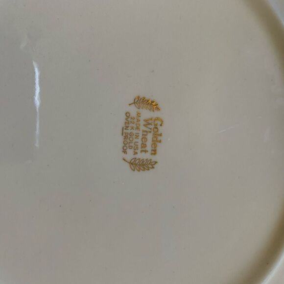 Golden Wheat 9 1/4” Dinner Plate - Picture 5 of 5